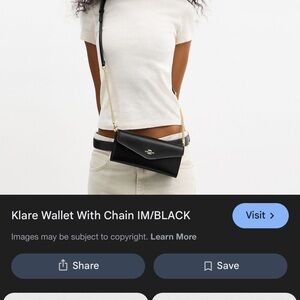 New Coach Brown Klare Crossbody Bag